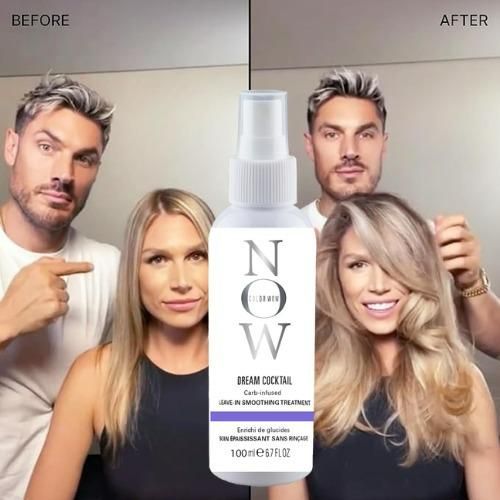 NOW Dream Cocktail Carb Infused Leave-in Treatment Volumizer Hair (Pack of 2) - ViralBuy