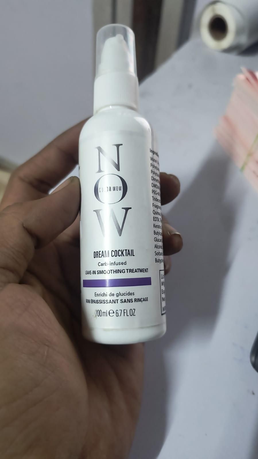 NOW Dream Cocktail Carb Infused Leave-in Treatment Volumizer Hair (Pack of 2) - ViralBuy