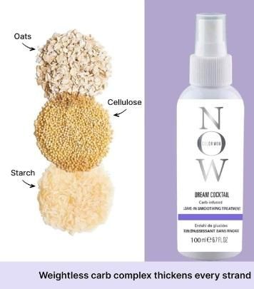 NOW Dream Cocktail Carb Infused Leave-in Treatment Volumizer Hair (Pack of 2) - ViralBuy