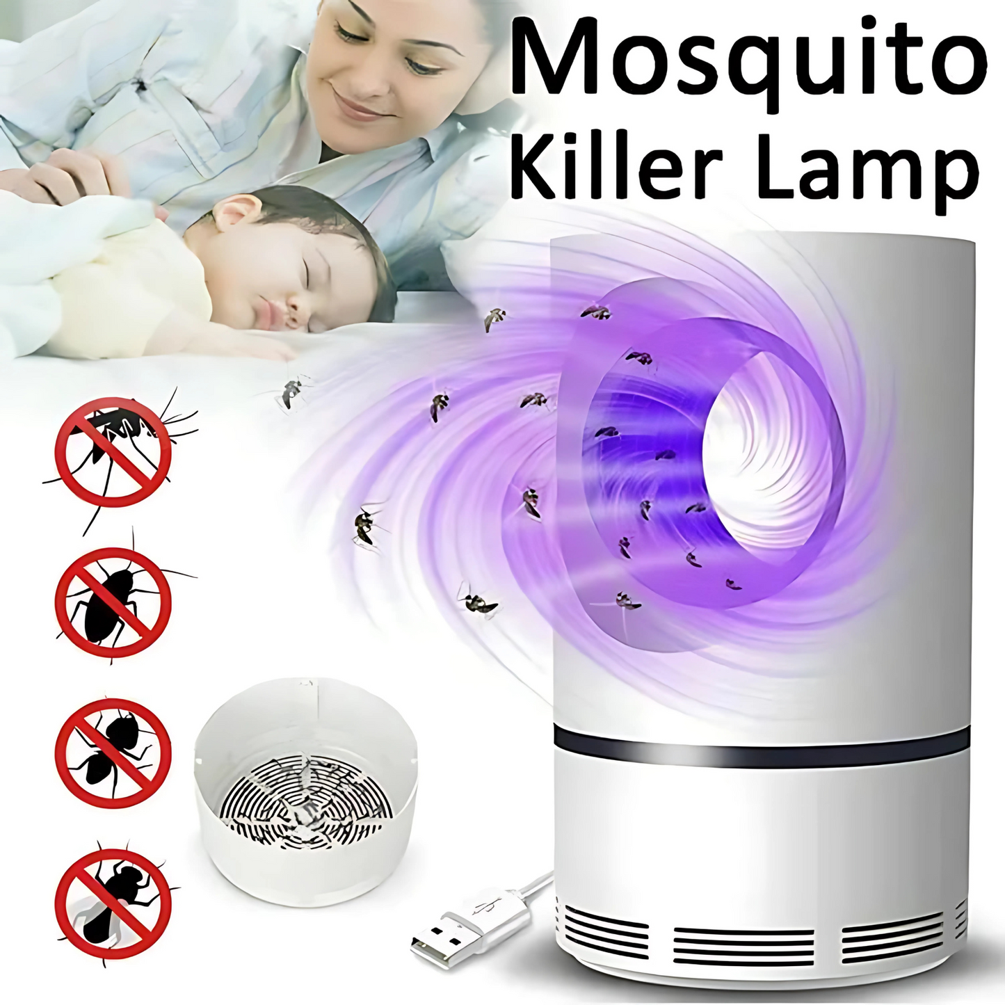 LED Mosquito Killer Lamp – No More Bites, No More Buzzing - ViralBuy