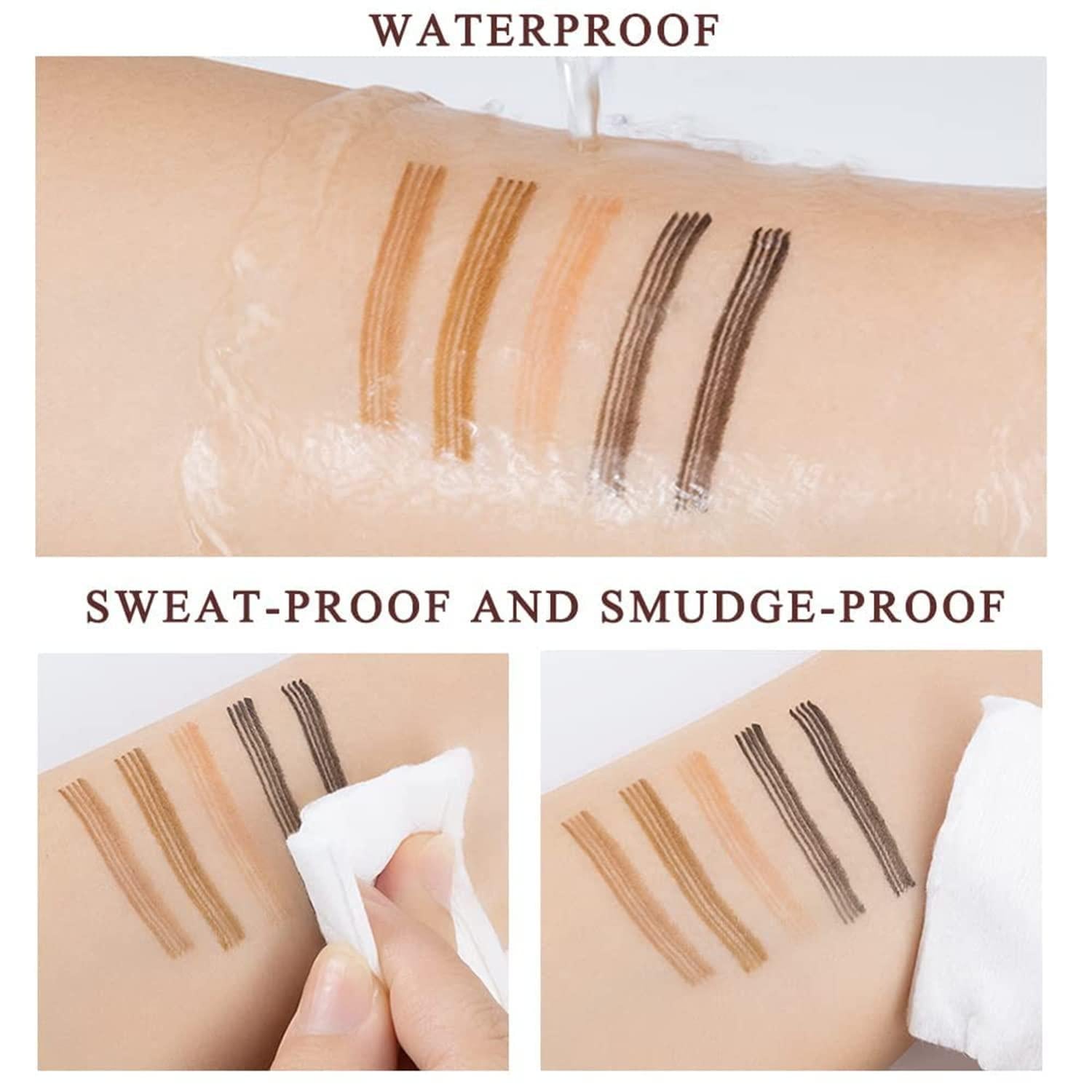 Waterproof 4 Points Microblading Eyebrow Pen with a Micro-Fork Tip Applicator - ViralBuy